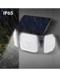 Lampe solaire MacLean MCE615 Noir