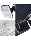 Lampe solaire MacLean MCE615 Noir