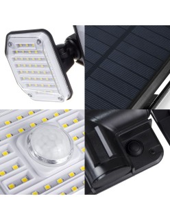 Lampe solaire MacLean MCE615 Noir