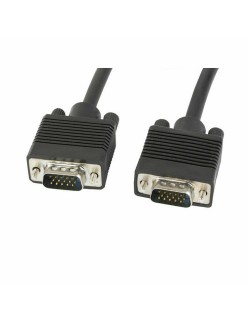 Cable VGA Lanberg CA-VGAC-10CC-0018-B Negro 1,8 m