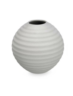 Jarrón Gris Cerámica 25 x 25 x 25 cm (3 Unidades) Esfera