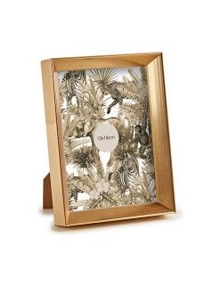 Cadre photo 15,2 x 20,2 x 3,5 cm Doré Plastique verre (6 Unités)