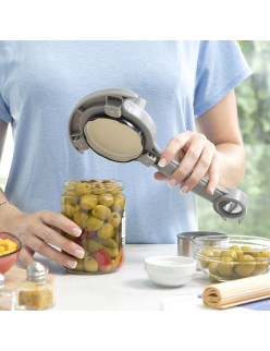 Abrebotes Regulable Multifunción de Tarros, Latas y Botellas Tapof InnovaGoods