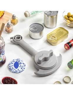 Abrebotes Regulable Multifunción de Tarros, Latas y Botellas Tapof InnovaGoods
