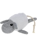 Dog chewing toy Kerbl White Grey Polyester animals