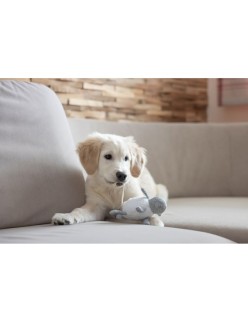 Mordedor para cão Kerbl Branco Cinzento Poliéster animais