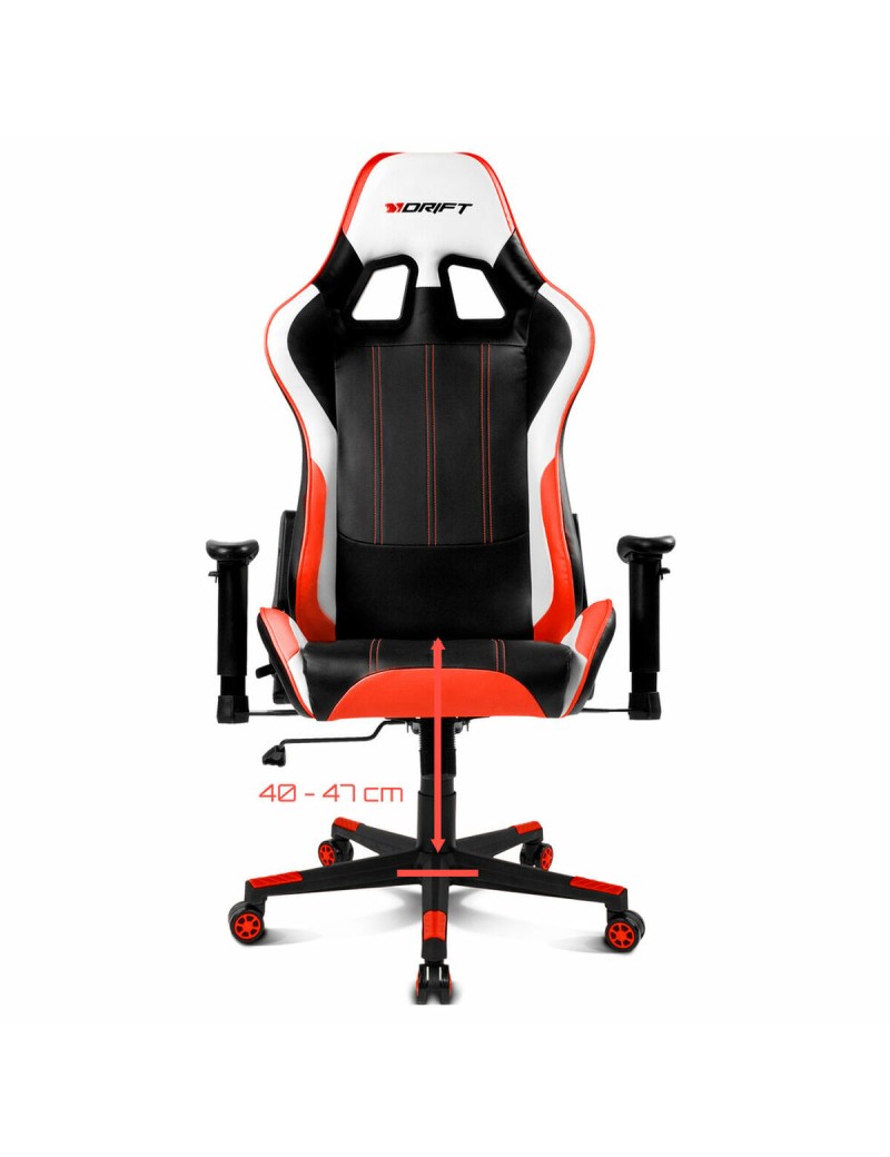 Sillón de Oficina DRIFT DR175 Rojo Negro