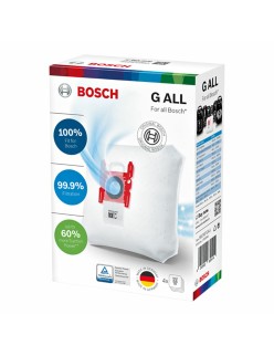 Bolsa de Recambio para Aspiradora BOSCH BBZ41FGALL (4 Unidades)