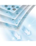 Sac de Rechange pour Aspirateur BOSCH BBZ41FGALL (4 Unités)