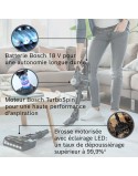 Aspiradora sin Cable BOSCH BBS712A Negro
