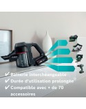 Aspiradora sin Cable BOSCH BBS712A Negro