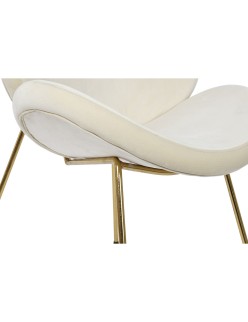 Silla DKD Home Decor Oro Beige Dorado 63 x 57 x 73 cm