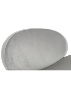 Silla DKD Home Decor Dorado Gris claro 62 x 58 x 73 cm