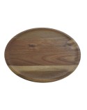 Bandeja de Aperitivos DKD Home Decor Natural Acacia De pie 36 x 36 x 14 cm