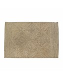 Alfombra DKD Home Decor Marrón Natural 160 x 230 x 1 cm