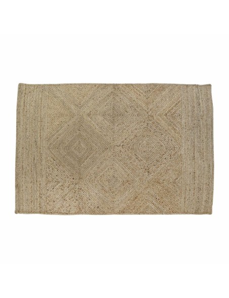 Alfombra DKD Home Decor Marrón Natural 160 x 230 x 1 cm