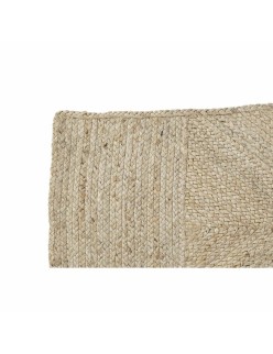 Alfombra DKD Home Decor Marrón Natural 160 x 230 x 1 cm