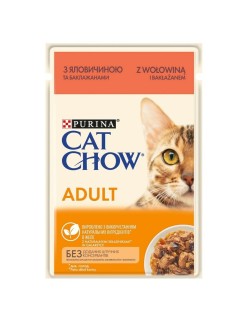 Comida para gato Purina Adult GiJ Ternera 85 g