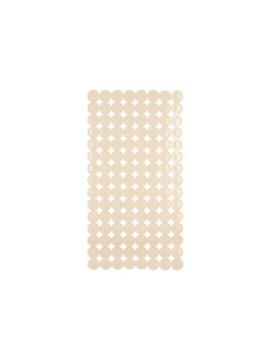 Alfombrilla Antideslizante para Ducha Beige PVC 68 x 36 x 1 cm (6 Unidades)