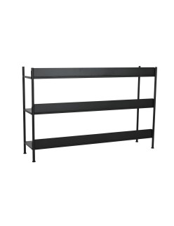 Estantes Home ESPRIT Preto Metal 120 x 30 x 76 cm