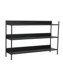 Estantes Home ESPRIT Preto Metal 120 x 30 x 76 cm