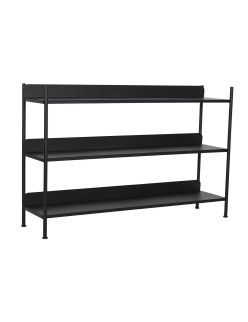 Estantes Home ESPRIT Preto Metal 120 x 30 x 76 cm