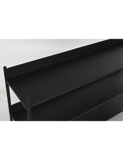 Estantes Home ESPRIT Preto Metal 120 x 30 x 76 cm
