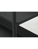 Estantes Home ESPRIT Preto Metal 120 x 30 x 76 cm