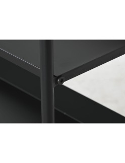 Estantes Home ESPRIT Preto Metal 120 x 30 x 76 cm