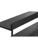 Estantes Home ESPRIT Preto Metal 120 x 30 x 76 cm