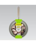Sartén Feel Maestro MR-1209-24 Gris Acero Inoxidable Aluminio Ø 24 cm