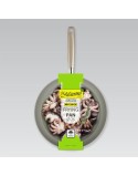 Pfanne Feel Maestro MR-1209-26 Grau Edelstahl Aluminium Ø 26 cm