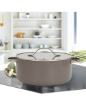 Marmite avec couvercle Feel Maestro MR-4009-18 Gris Métal Aluminium 18 cm 1,9 L