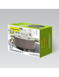 Marmite avec couvercle Feel Maestro MR-4009-18 Gris Métal Aluminium 18 cm 1,9 L