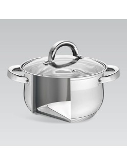 Sartén Feel Maestro MR-3522-6M Plateado Acero Acero Inoxidable Plástico Ø 24 cm Ø 20 cm Ø 16 cm