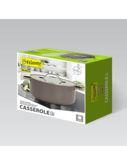 Kochtopf mit Deckel Feel Maestro MR-4009-20 Grau Metall Aluminium Ø 20 cm 2,3 L