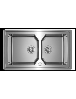 Sink with Two Basins Teka BROOKLYN