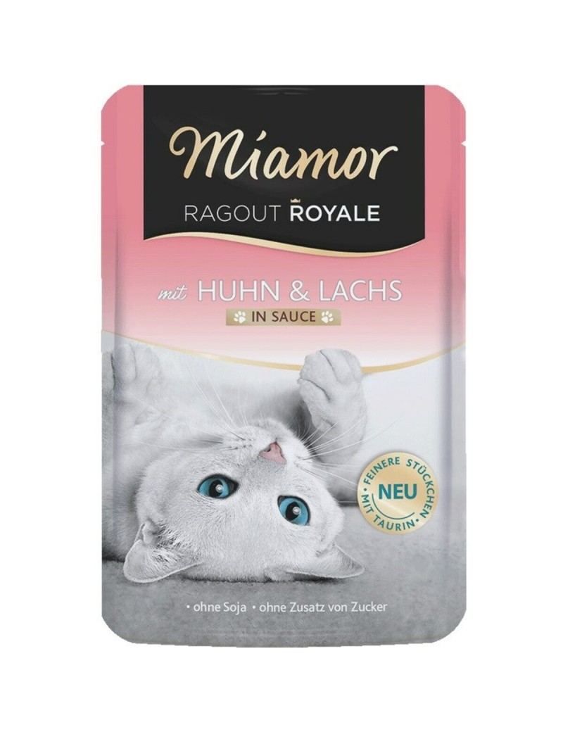 Comida para gato Miamor Ragout Royale Chicken and salmon in sauce Pollo 100 g
