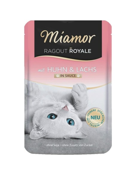 Comida para gato Miamor Ragout Royale Chicken and salmon in sauce Pollo 100 g