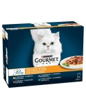 Comida para gato Purina Gourmet Perle Atún Pavo Cordero Pato 12 x 85 g