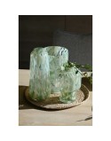 Vase Home ESPRIT Vert Crème Verre Moderne 15 X 15 X 21,5 cm