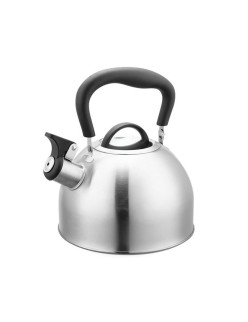 Bule Feel Maestro MR-1336 Preto Prateado Aço inoxidável 1,8 L
