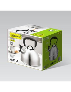 Teapot Feel Maestro MR-1336 Black Silver Stainless steel 1,8 L