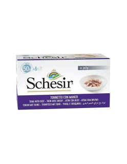 Aliments pour chat SCHESIR Poisson 6 x 50 g