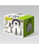 Teapot Feel Maestro MR-1300 Black Silver Stainless steel 2 L