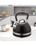 Théière Feel Maestro MR-1336-BLACK Noir Acier inoxydable 1,8 L