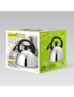Théière Feel Maestro MR-1302 Noir Acier inoxydable 2 L