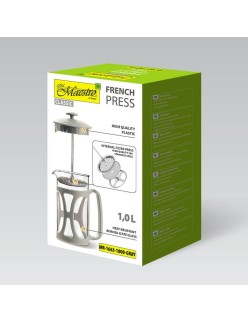 Bule Feel Maestro MR-1663-1000 Cinzento Vidro 1 L