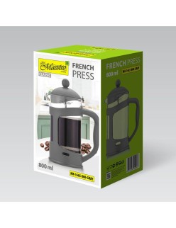 Teapot Feel Maestro MR-1665-800 Grey Stainless steel Borosilicate Glass 800 ml