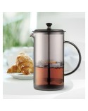 Teapot Feel Maestro MR-1861-1000 Black Translucent Stainless steel Borosilicate Glass 1 L